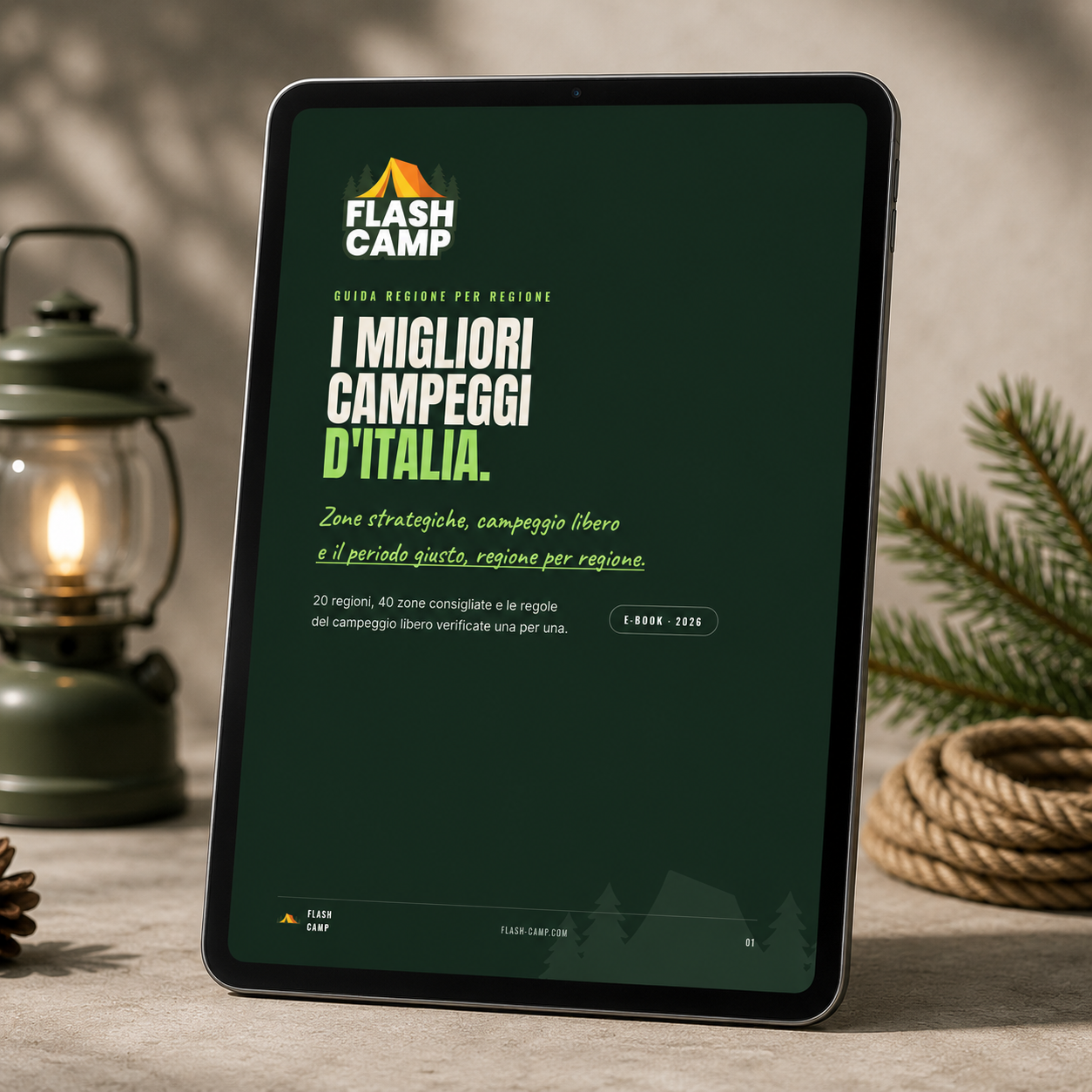 Migliori Campeggi d'Italia per Regione Ebook | Flash Camp