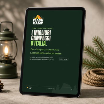 Migliori Campeggi d'Italia per Regione Ebook | Flash Camp